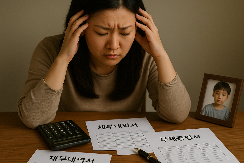 이혼 시 채무분할