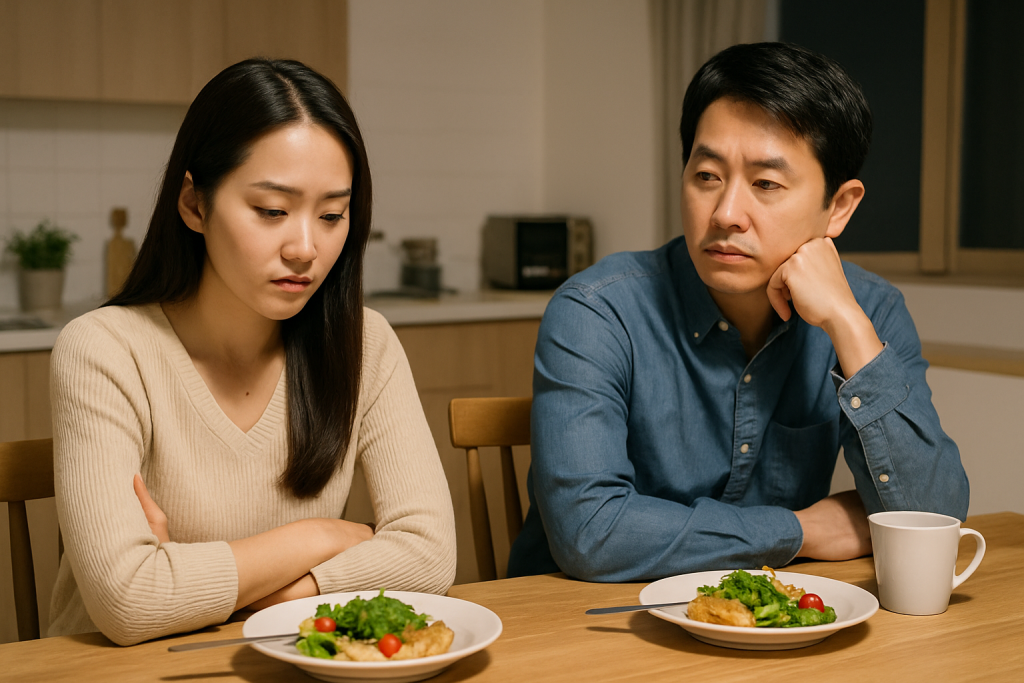 성격 불일치, 가사 육아 무관심 이혼