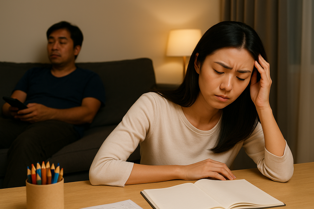 성격 불일치, 가사 육아 무관심 이혼