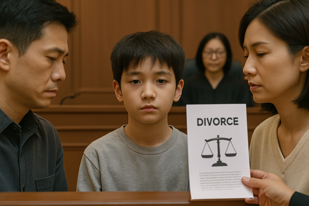 이혼 시 미성년 자녀의 의견