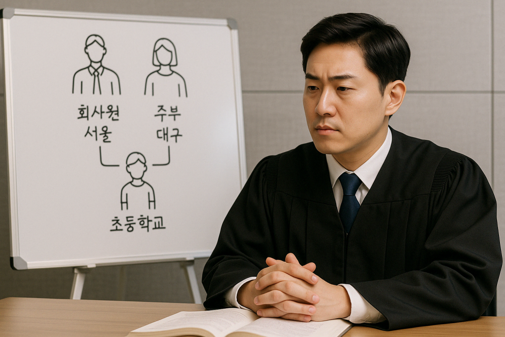 이혼 시 미성년 자녀의 의견
