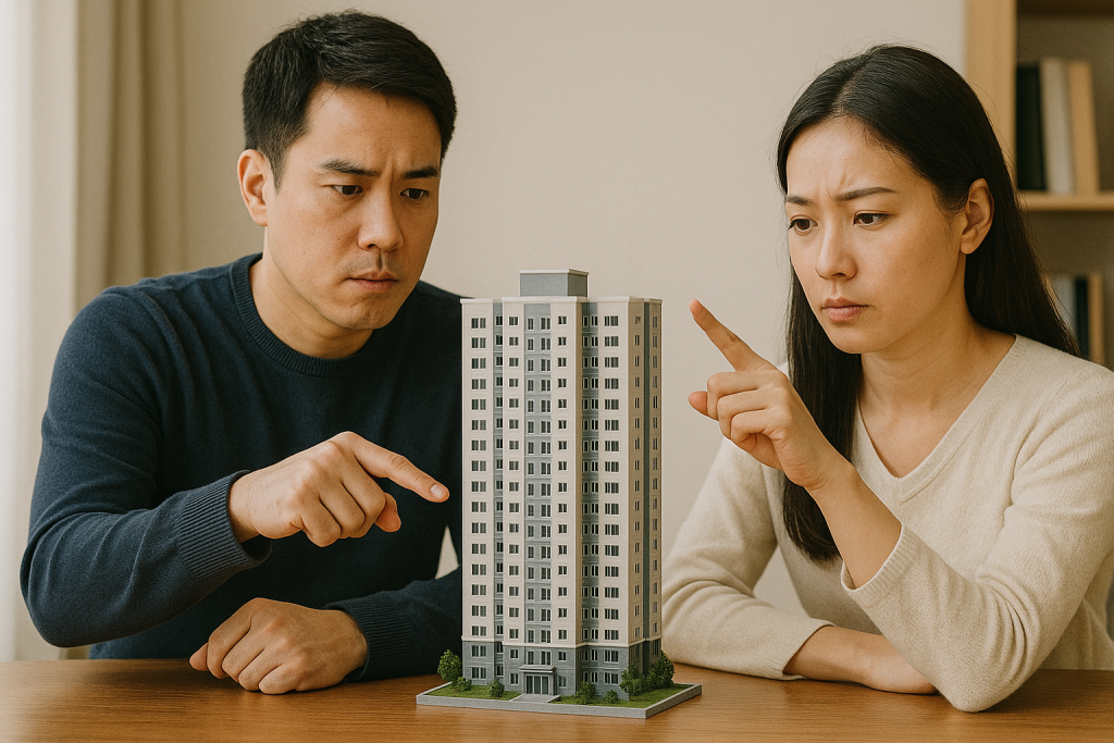 부부 공동명의 아파트 재산분할