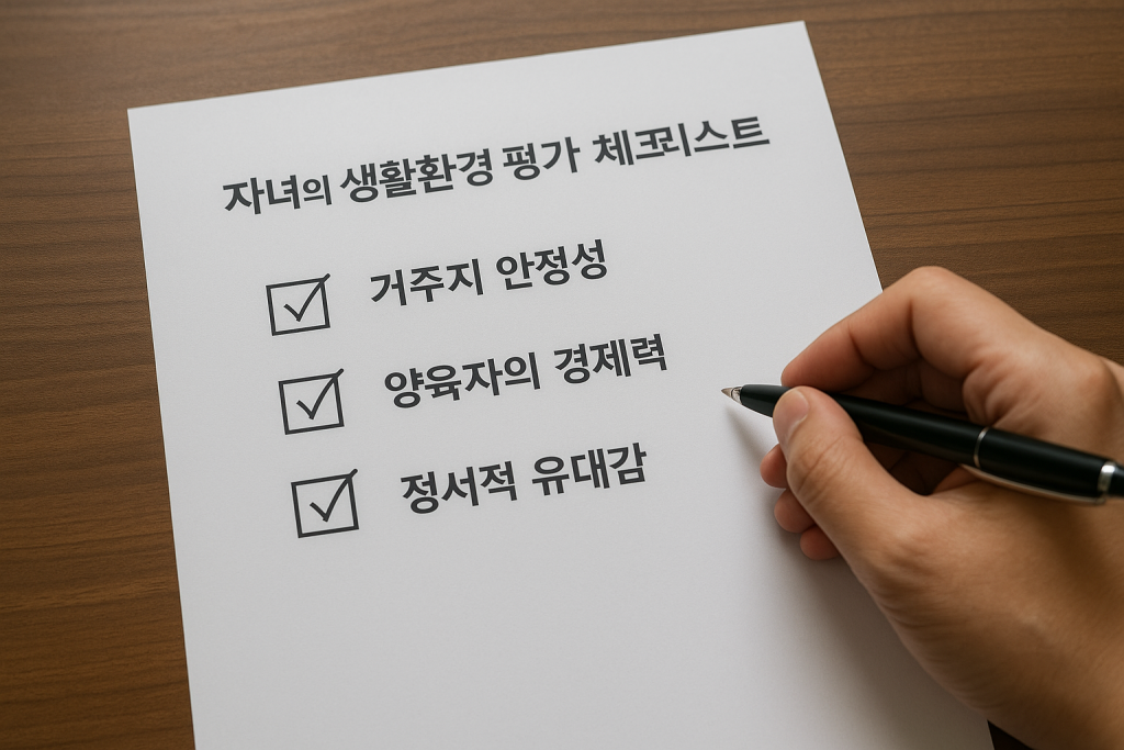 이혼 자녀 양육권