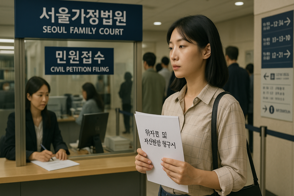 협의이혼 위자료 재산분할