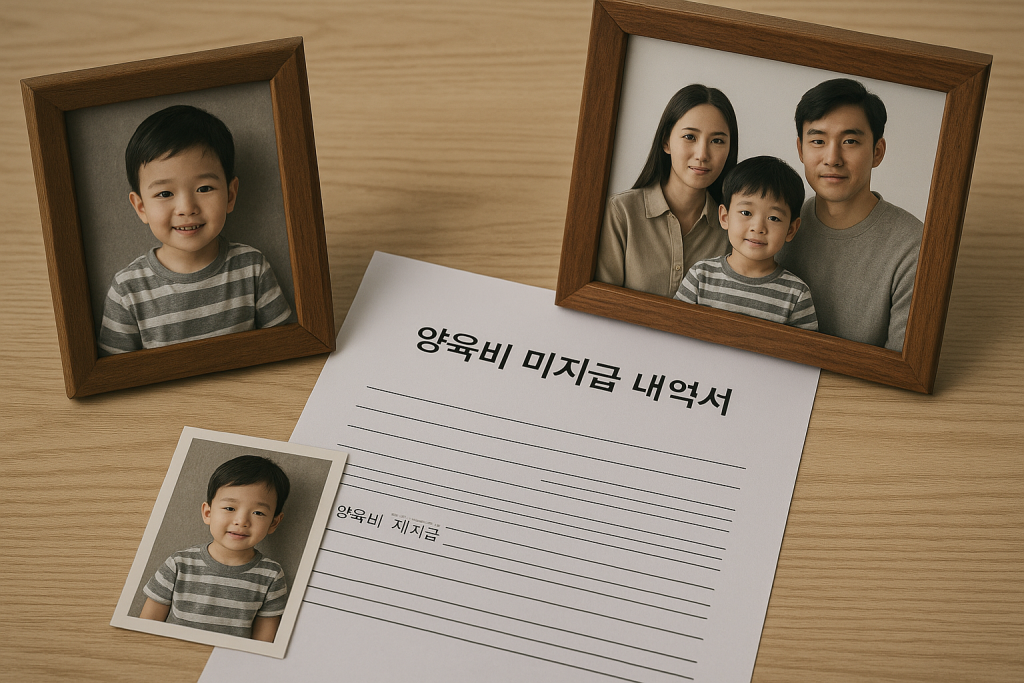 과거 양육비 청구 방법