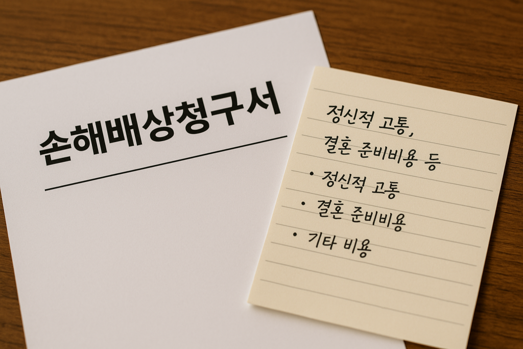 결혼 전 숨겨진 과거로 인한 약혼 파기와 손해배상