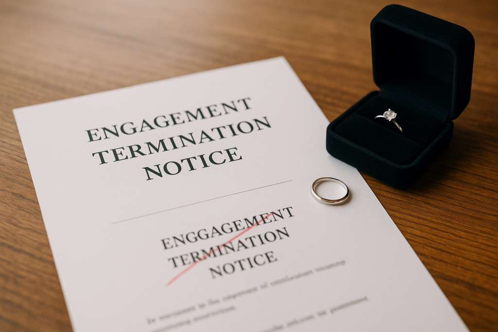 결혼 전 숨겨진 과거로 인한 약혼 파기와 손해배상