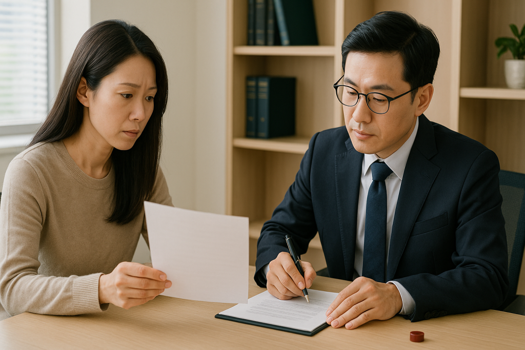 전 재산 포기 각서 재산분할