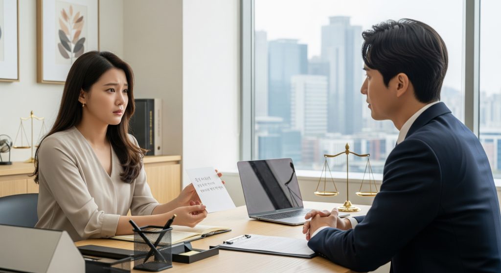 이혼 소송시 각서 효력
