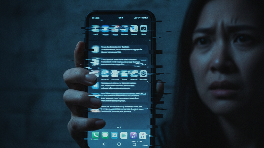 내연녀 문자 협박