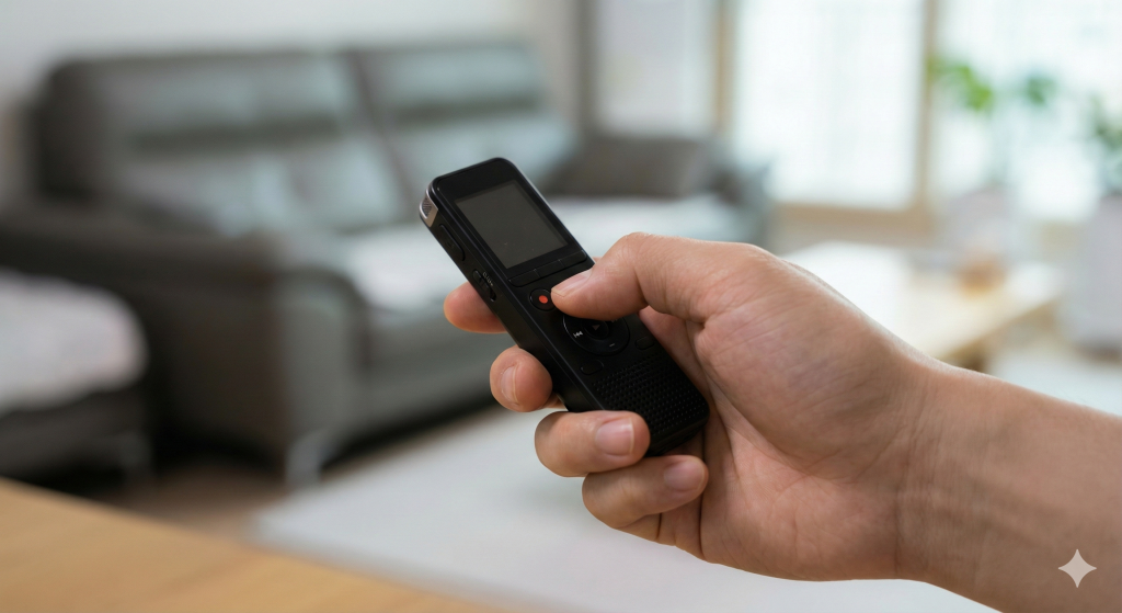 외도 증거 녹음