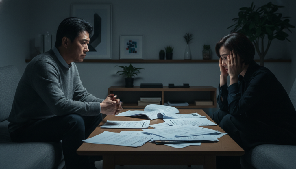 재산분할금 담보